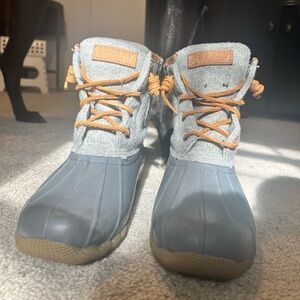 Sperry Women's Saltwater Wool Embossed Duck Boot